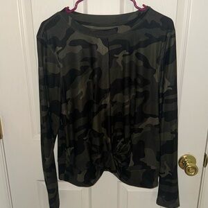 Old Navy Camo Long Sleeve Activewear